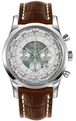 AAA Replica Breitling Transocean Chronograph Unitime Mens Watch ab0510u0/a732-2cd